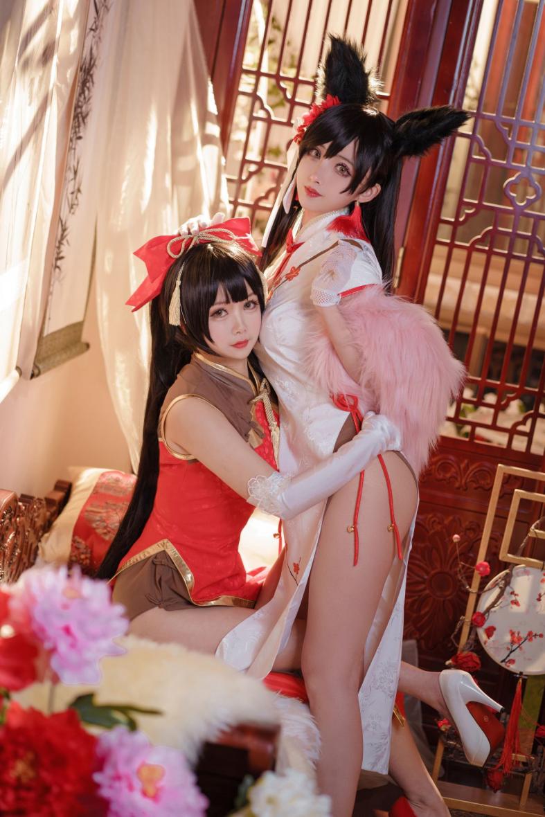 知名动漫Coser@rioko凉凉子 爱宕旗袍 [20P266MB] - 图片6