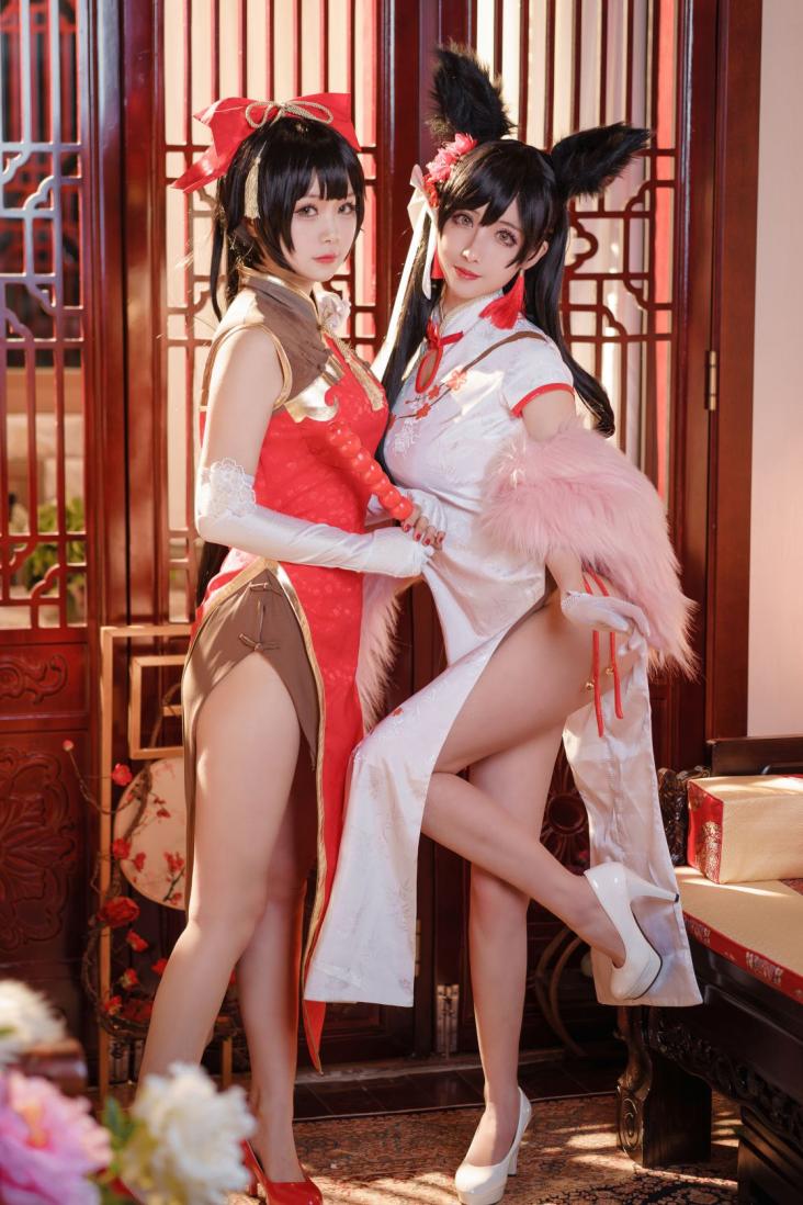 知名动漫Coser@rioko凉凉子 爱宕旗袍 [20P266MB] - 图片8