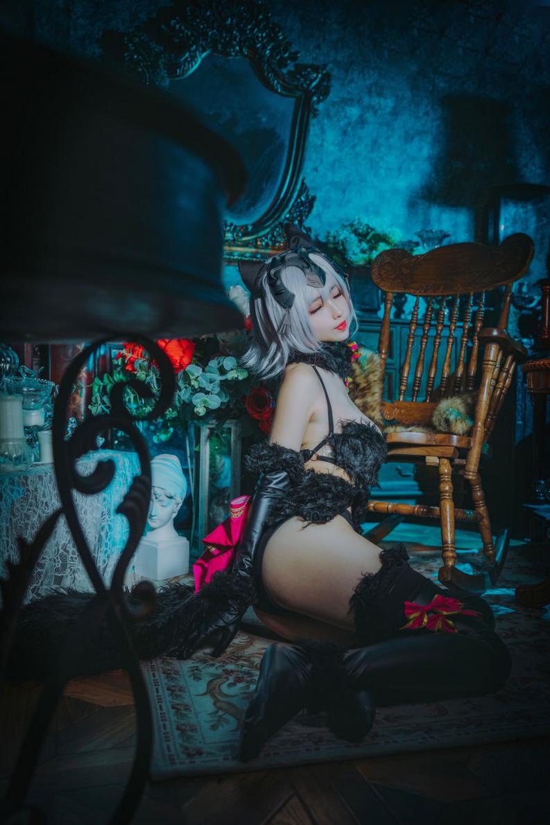 知名动漫Coser@rioko凉凉子 黑贞 [16P234MB] - 图片7