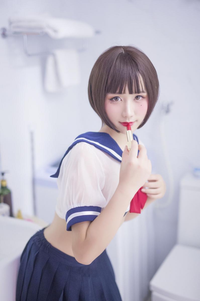 知名动漫博主@九曲Jean - 透明JK [21P153MB] - 图片7