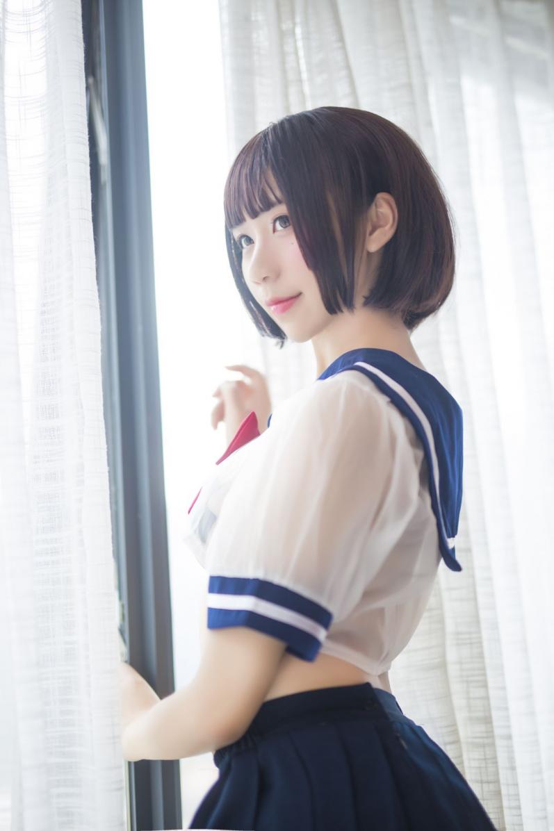 知名动漫博主@九曲Jean - 透明JK [21P153MB] - 图片4
