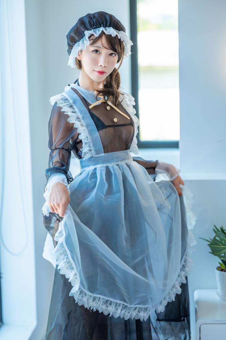 知名动漫博主@水淼aqua 透明女仆 [13P39V5.20GB]