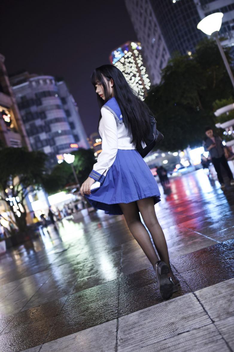 知名动漫博主@九曲Jean - 雨天JK [21P309MB] - 图片7