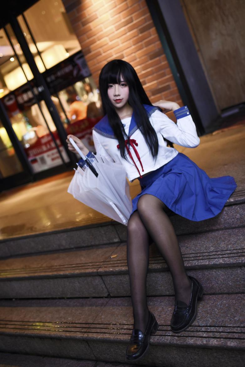 知名动漫博主@九曲Jean - 雨天JK [21P309MB] - 图片4