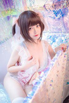 知名动漫博主@蜜汁猫裘 粉色私房 [14P201MB] - 图片8