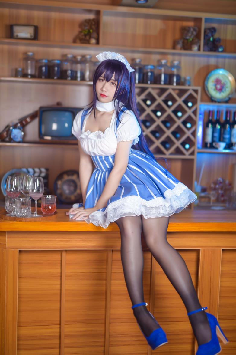 知名动漫博主@九曲Jean - 女仆学姐 [34P122MB] - 图片4