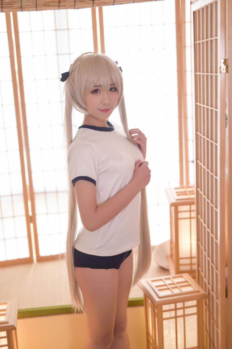 知名动漫博主@九曲Jean - 穹妹 体操服 [29P235MB] - 图片7