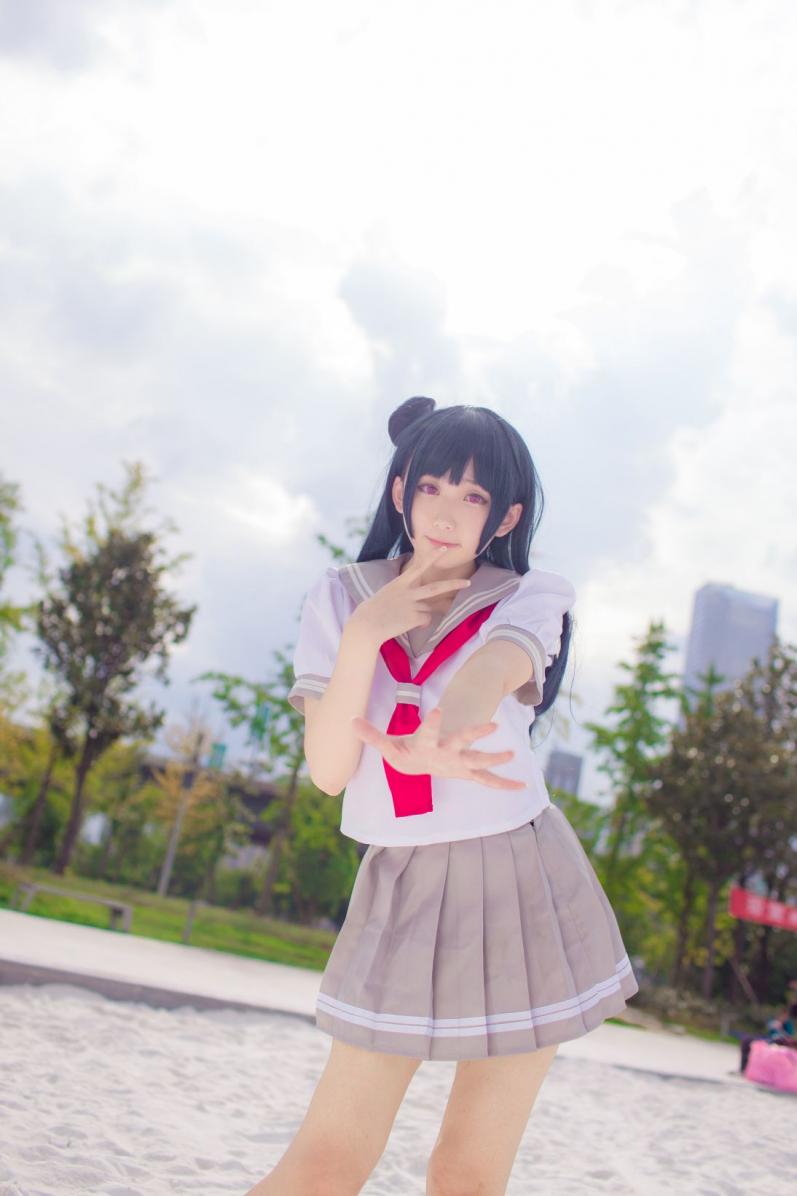 知名动漫博主Coser@浅野菌子 LoveLive_Sunshine 津岛善子 [24P59.4MB] - 图片8