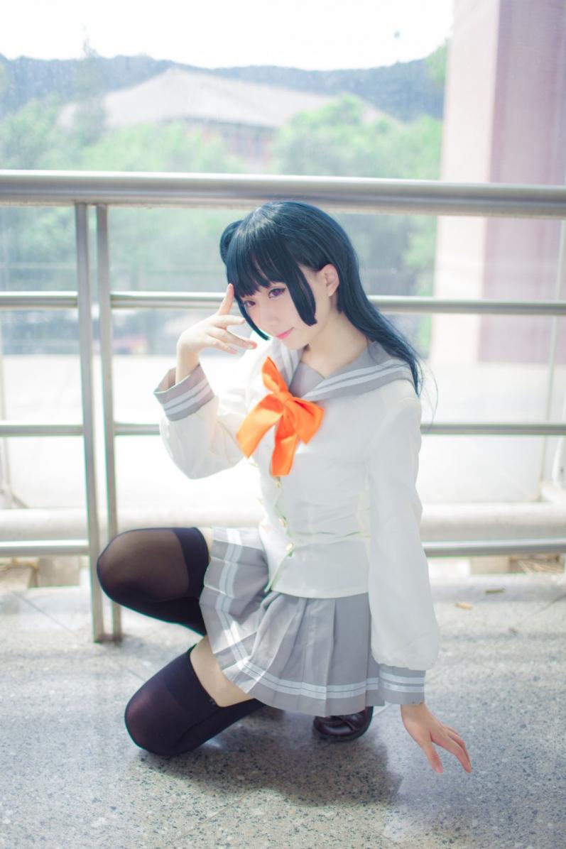 知名动漫博主Coser@浅野菌子 LoveLive_Sunshine 津岛善子 [24P59.4MB] - 图片4