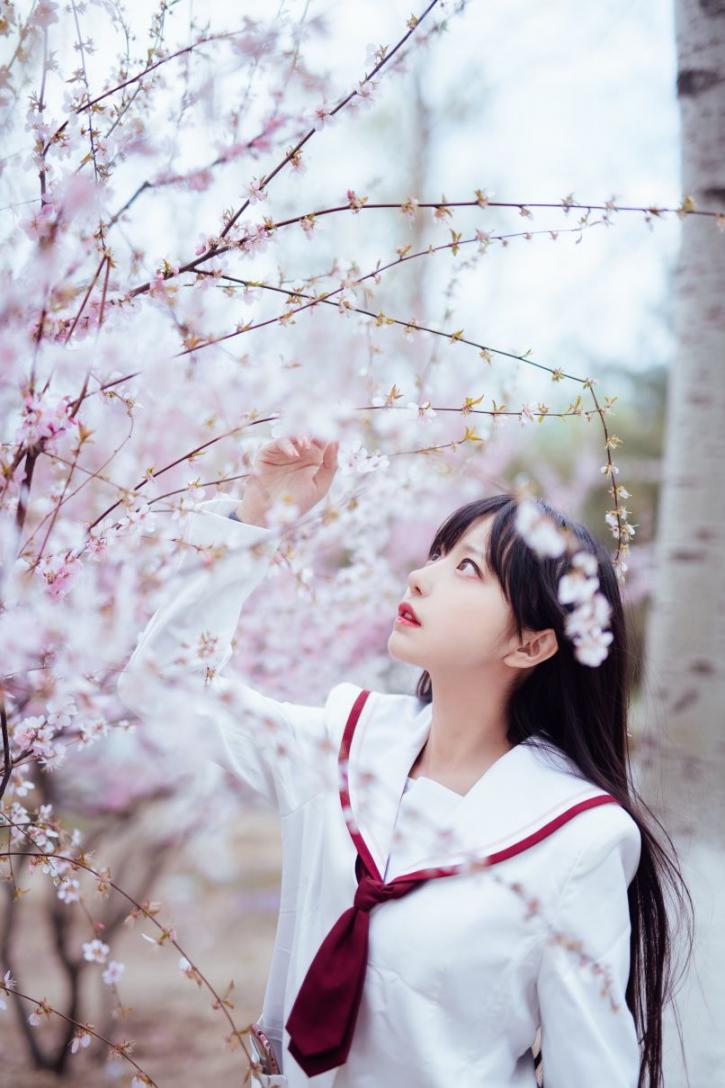 小鹿鹿 樱花 [13p-91.9 MB ]