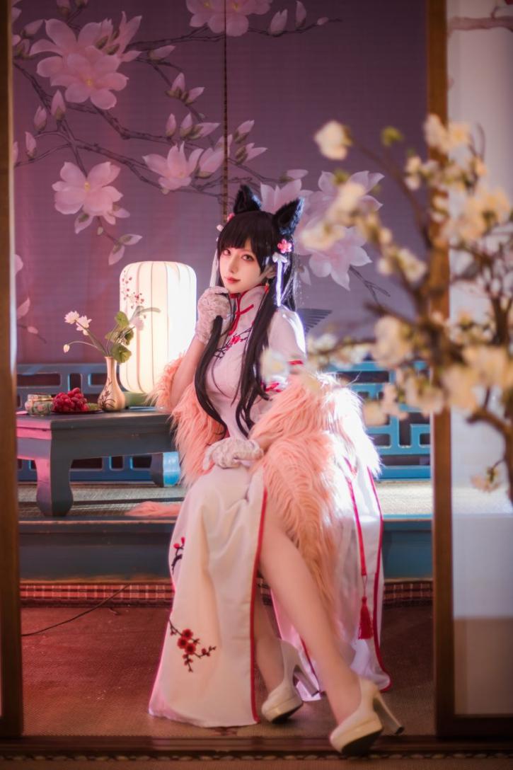 小鹿鹿 爱宕旗袍[30P-63MB] - 图片6