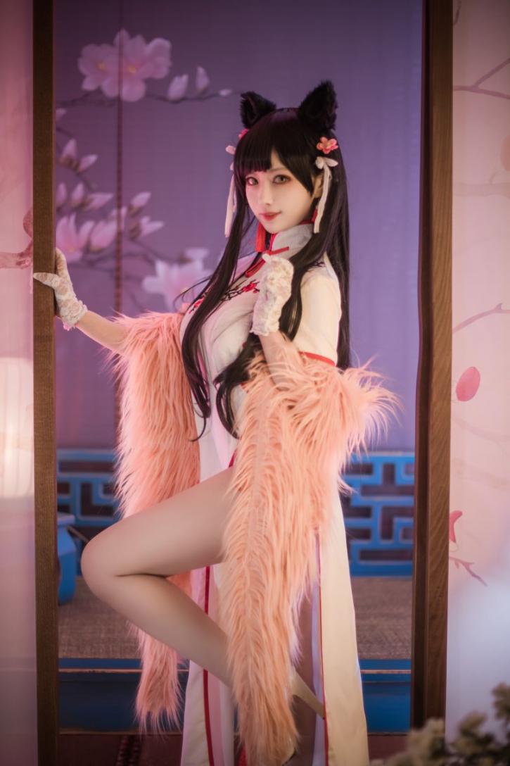 小鹿鹿 爱宕旗袍[30P-63MB] - 图片3