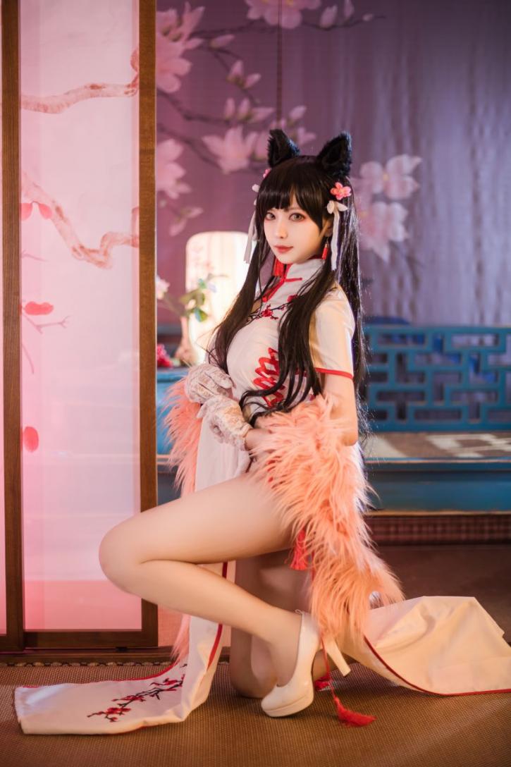 小鹿鹿 爱宕旗袍[30P-63MB] - 图片5