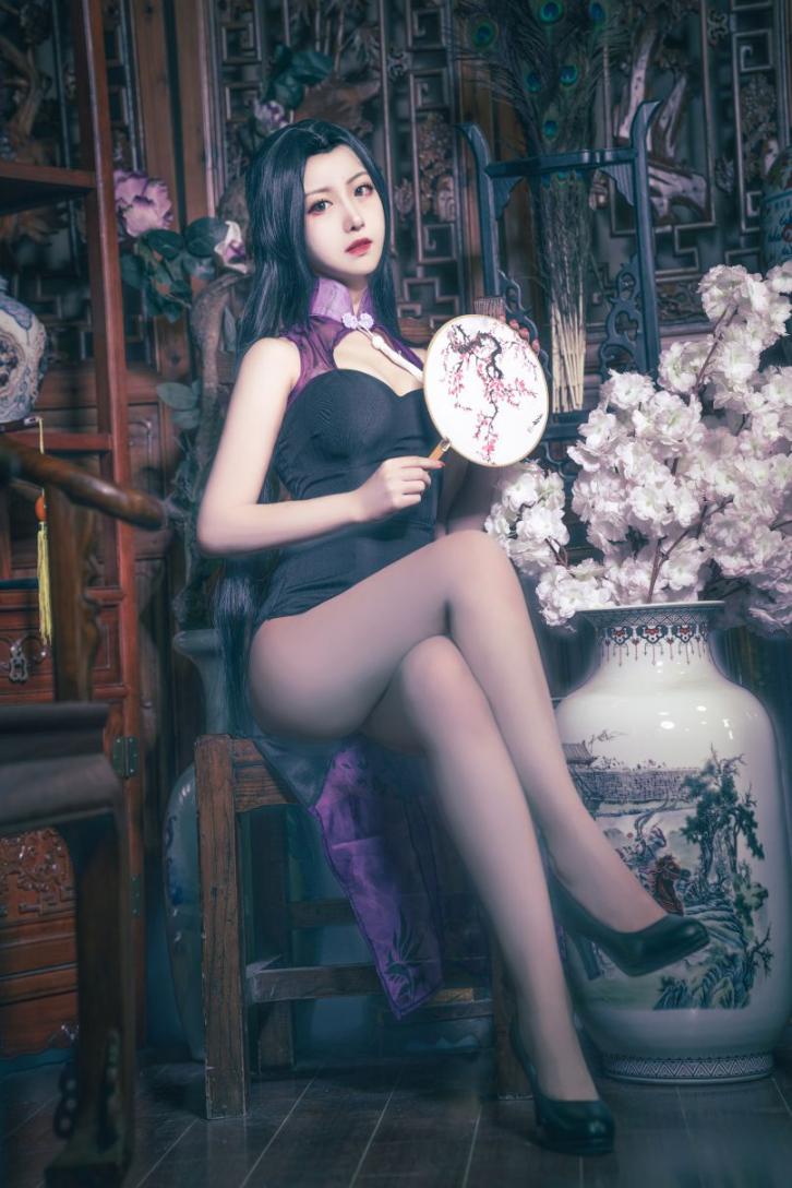 小鹿鹿 万花旗袍[6P-69MB] - 图片3