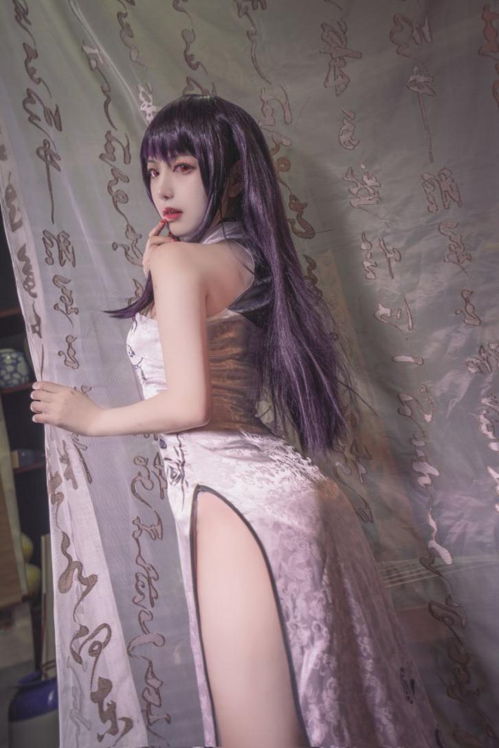 小鹿鹿 学姐旗袍[11P-152MB] - 图片3