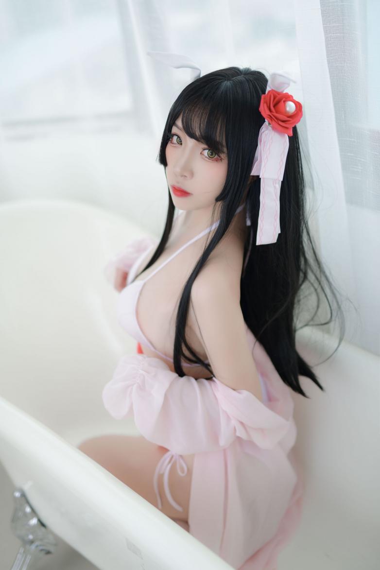 人气Coser动漫博主@二佐Nisa 睡衣 [48P146MB] - 图片6