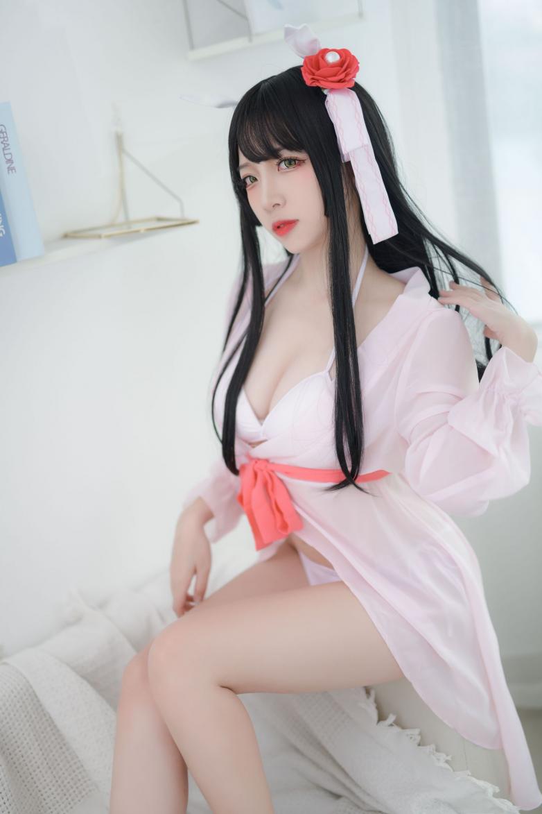 人气Coser动漫博主@二佐Nisa 睡衣 [48P146MB] - 图片4