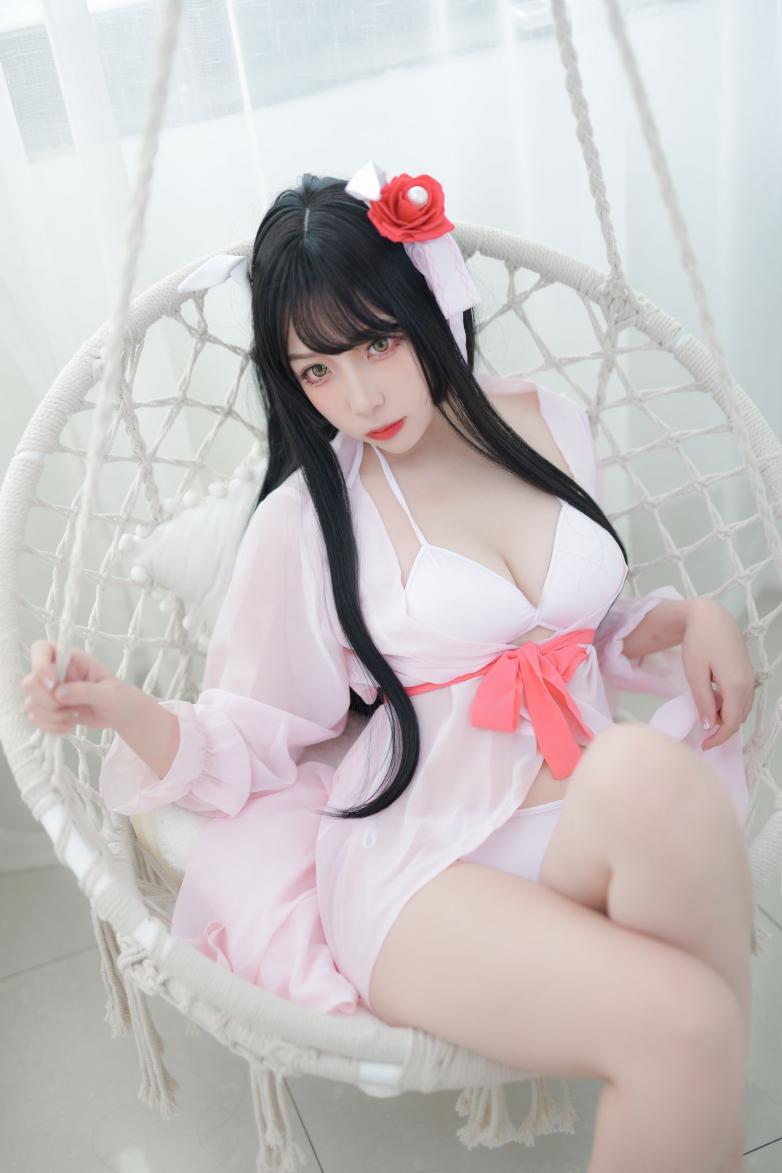 人气Coser动漫博主@二佐Nisa 睡衣 [48P146MB] - 图片2