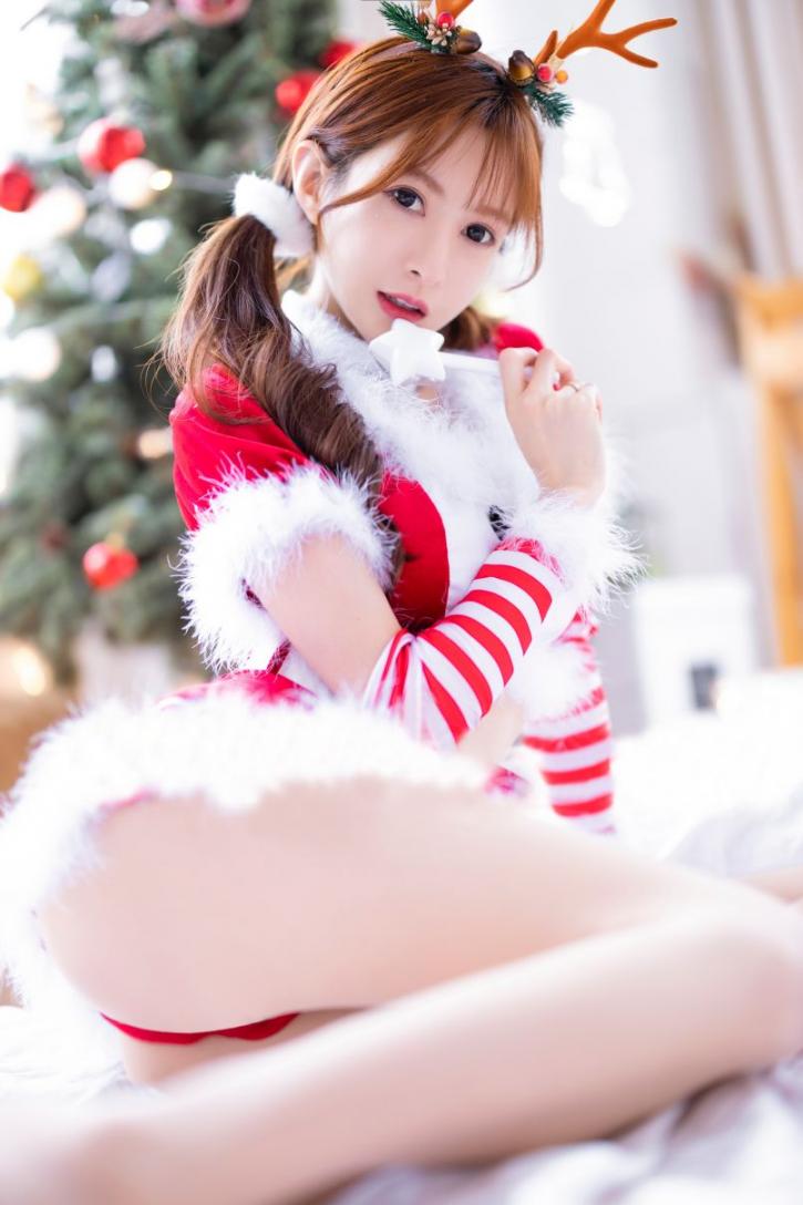 斗鱼主播@王羽杉Barbieshy 圣诞特辑 [50P318MB] - 图片2