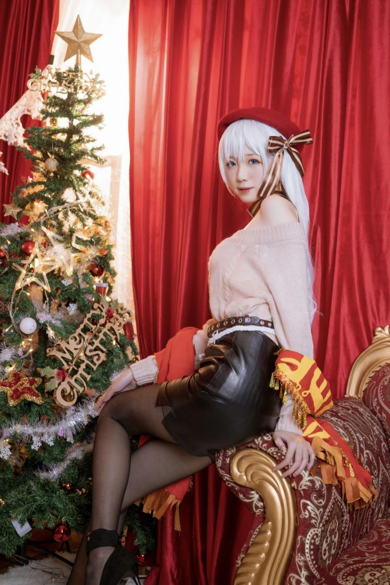 动漫博主Coser@炸酱沐沐 贝尔法斯特-女仆长的购物日 [25P166MB] - 图片8