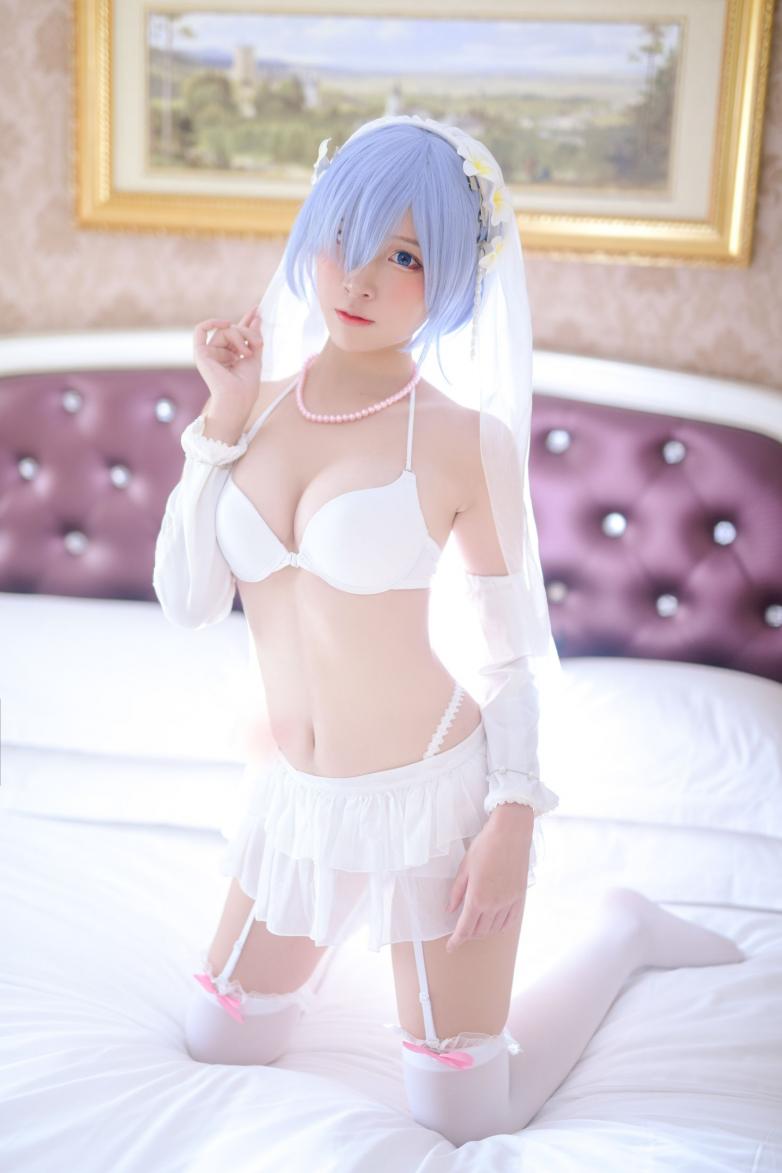 二佐Nisa 蕾姆婚纱 [35P96MB] - 图片2