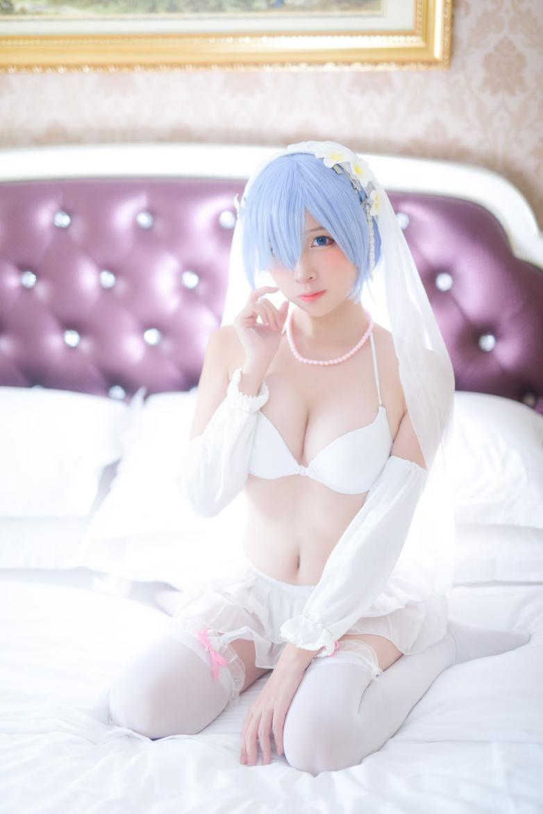 二佐Nisa 蕾姆婚纱 [35P96MB]