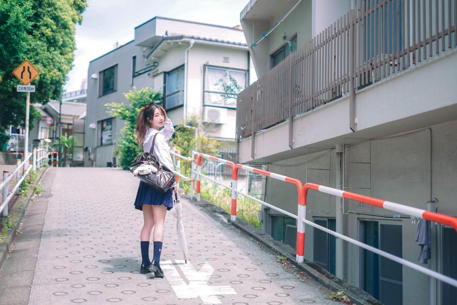 黑川 单马尾制服 [31P151MB] - 图片6