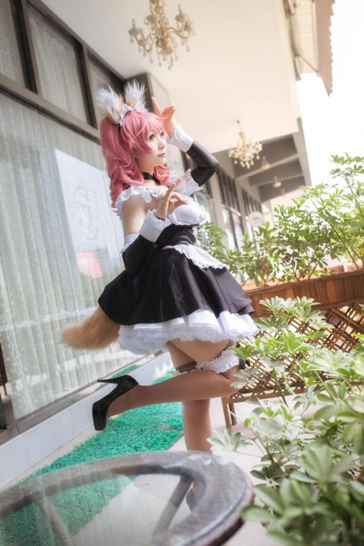 微博人气Coser@三刀刀Miido-Fate Extra-玉藻前 [16P168MB] - 图片3