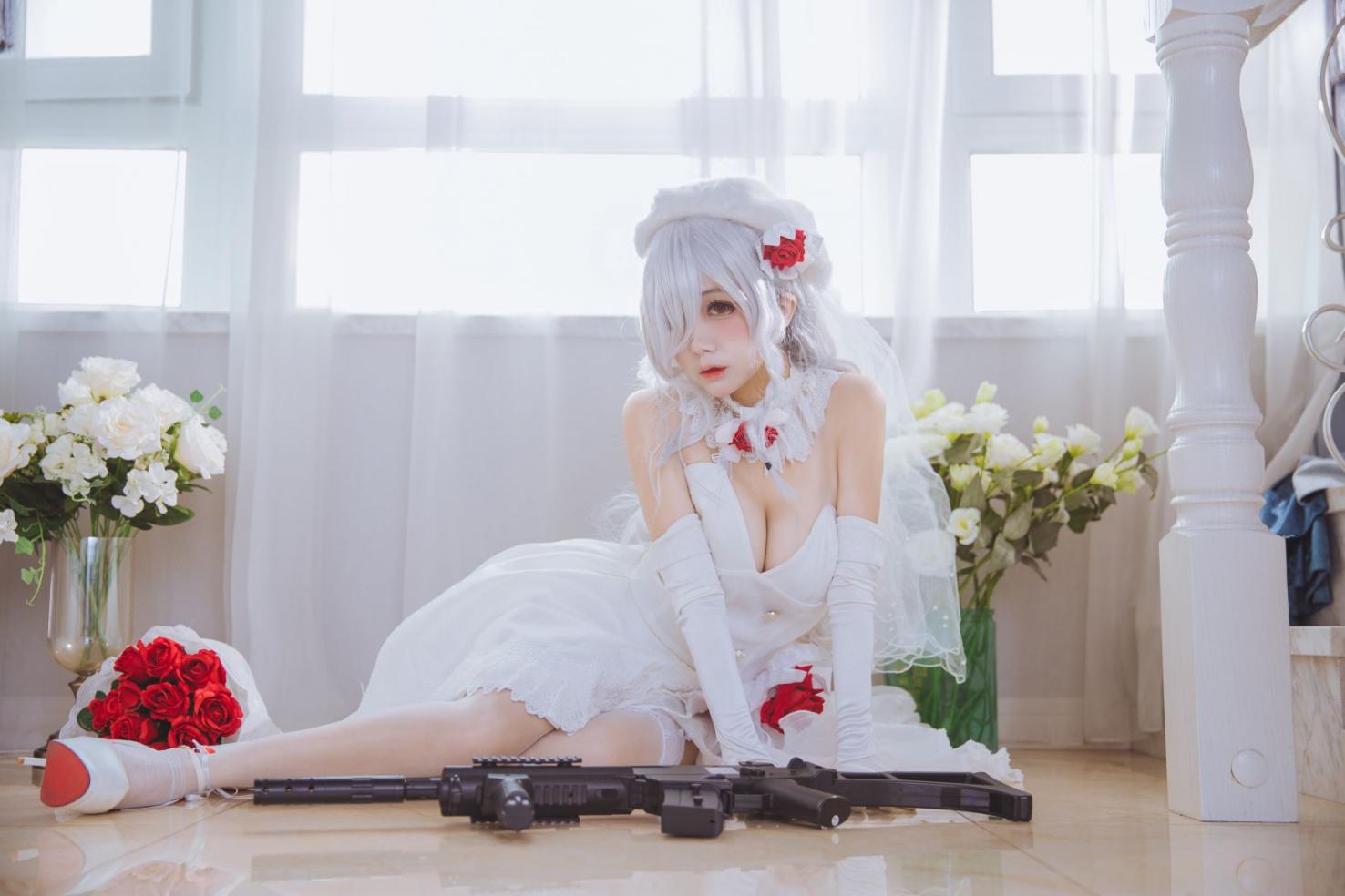 微博人气Coser@日奈娇 g36c礼服 [40P375MB] - 图片2