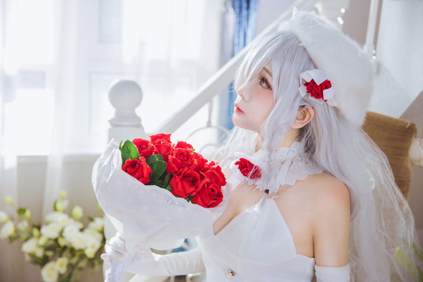 微博人气Coser@日奈娇 g36c礼服 [40P375MB] - 图片4