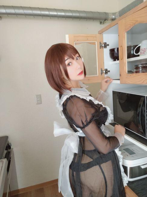 微博人气Coser@三刀刀miido 透明女仆 [32P60MB] - 图片3