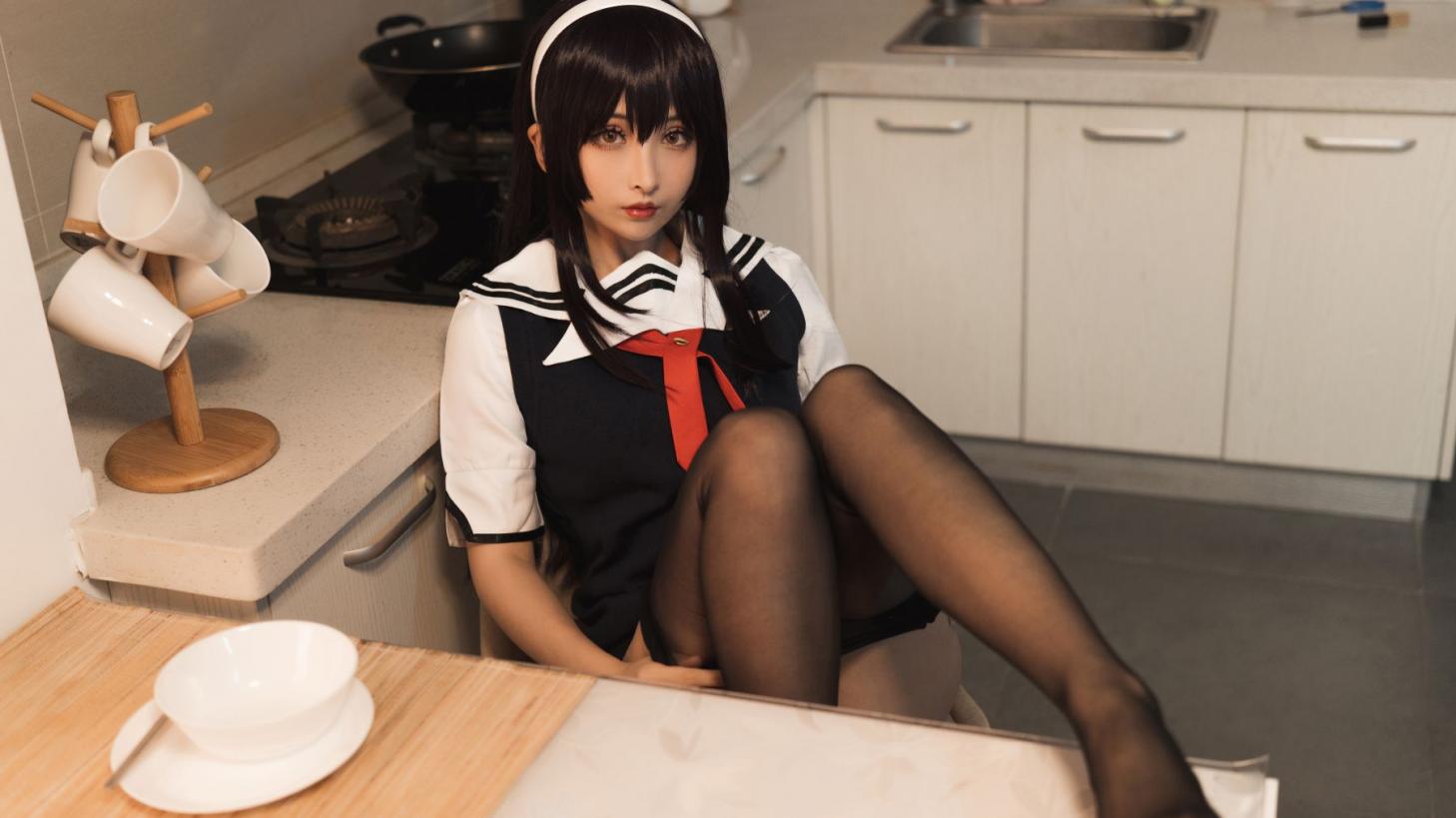 知名动漫Coser@rioko凉凉子 学姐 [40P4V628MB] - 图片5