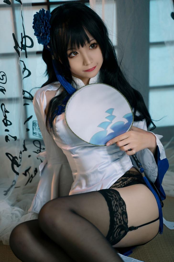 知名动漫博主@蠢沫沫 95式旗袍 [11P157MB] - 图片4