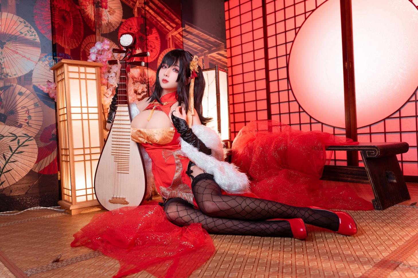 知名动漫Coser@rioko凉凉子 大凤旗袍 [20P430MB]