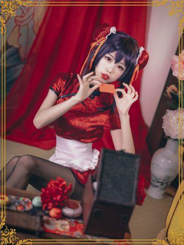 知名动漫博主@水淼aqua-霞之丘诗羽 旗袍 [29P586MB]