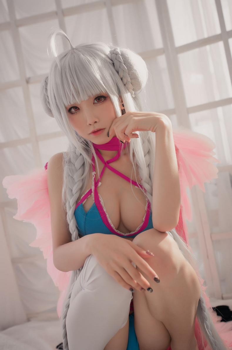 知名动漫博主@水淼aqua 可畏 水着 [30P224MB] - 图片2