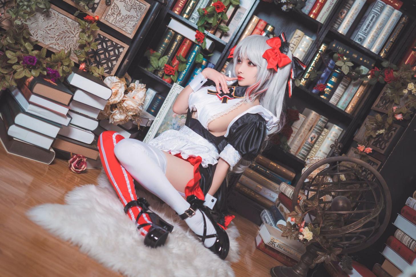 知名动漫Coser@rioko凉凉子 欧根亲王女仆 [20P280MB] - 图片7
