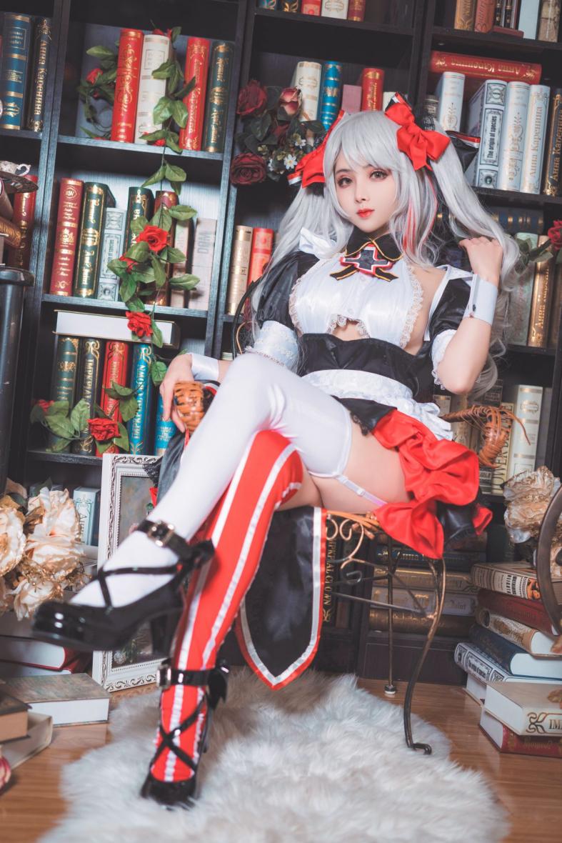 知名动漫Coser@rioko凉凉子 欧根亲王女仆 [20P280MB] - 图片8