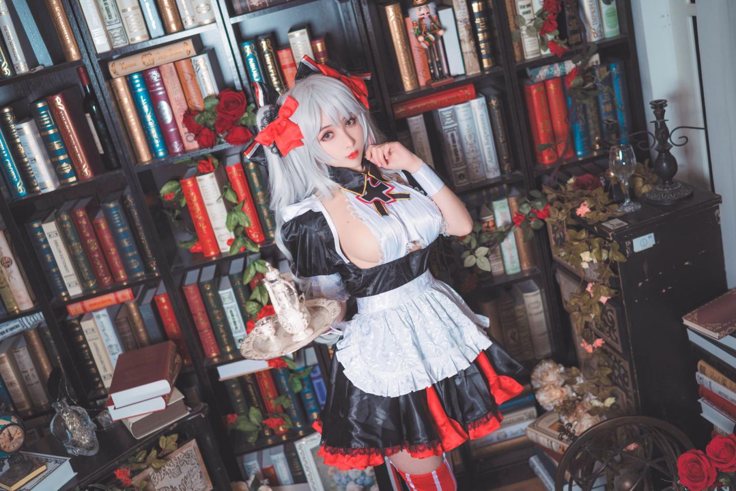 知名动漫Coser@rioko凉凉子 欧根亲王女仆 [20P280MB] - 图片2