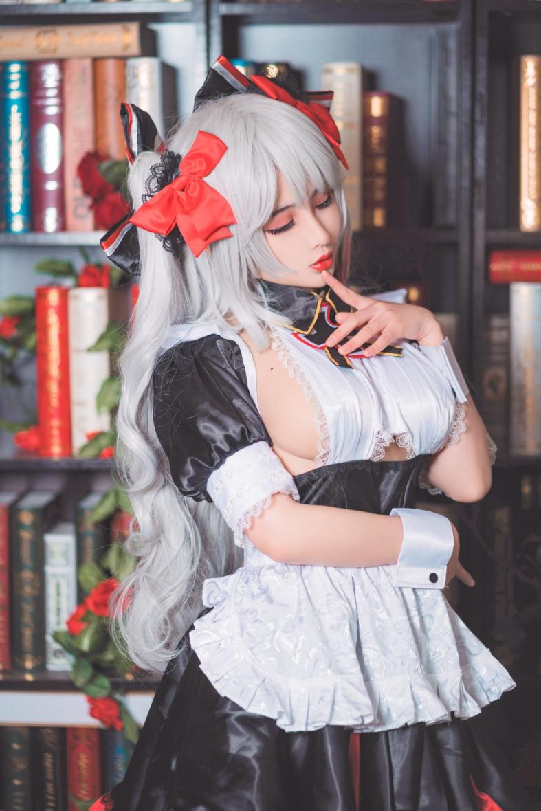 知名动漫Coser@rioko凉凉子 欧根亲王女仆 [20P280MB] - 图片4