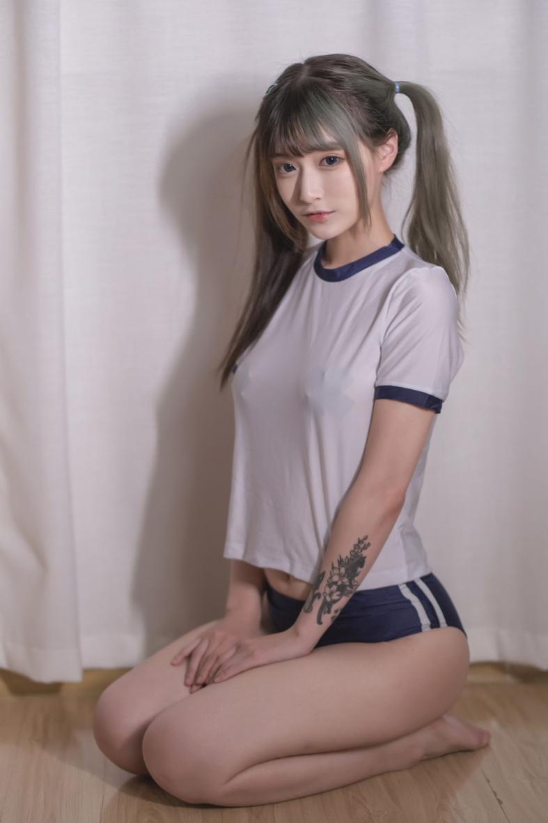 知名动漫博主@铁板烧鬼舞w 体操服 [18P236MB] - 图片4
