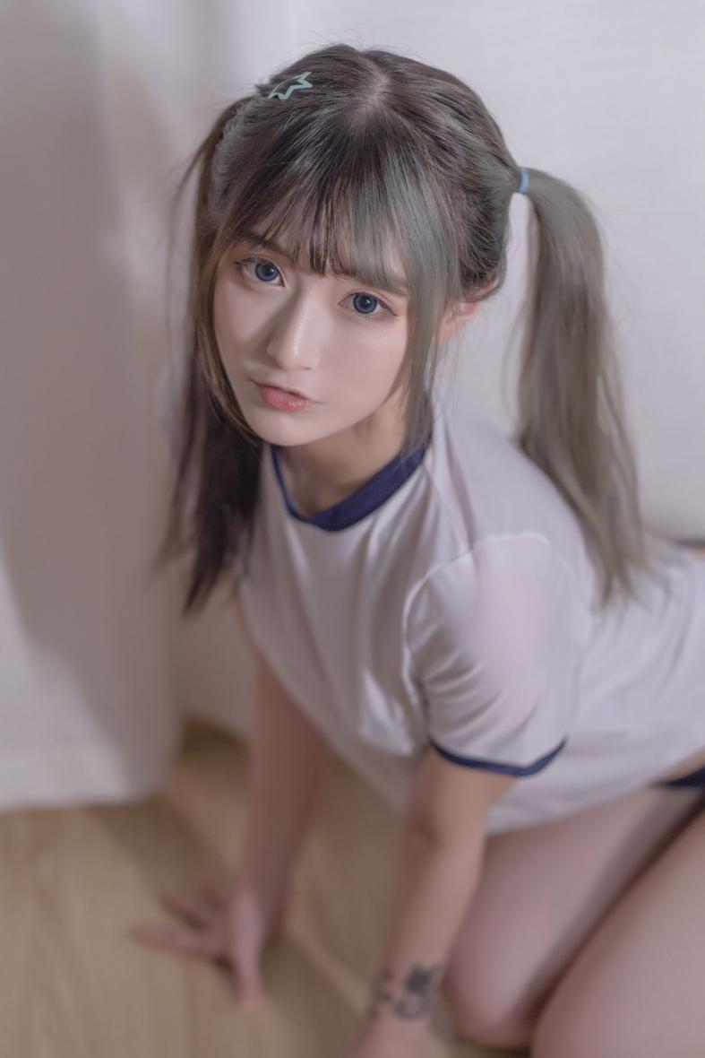 知名动漫博主@铁板烧鬼舞w 体操服 [18P236MB] - 图片6