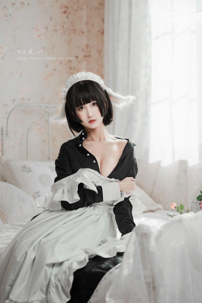 知名动漫博主@三度_69 兔耳女仆 [36P389MB] - 图片5