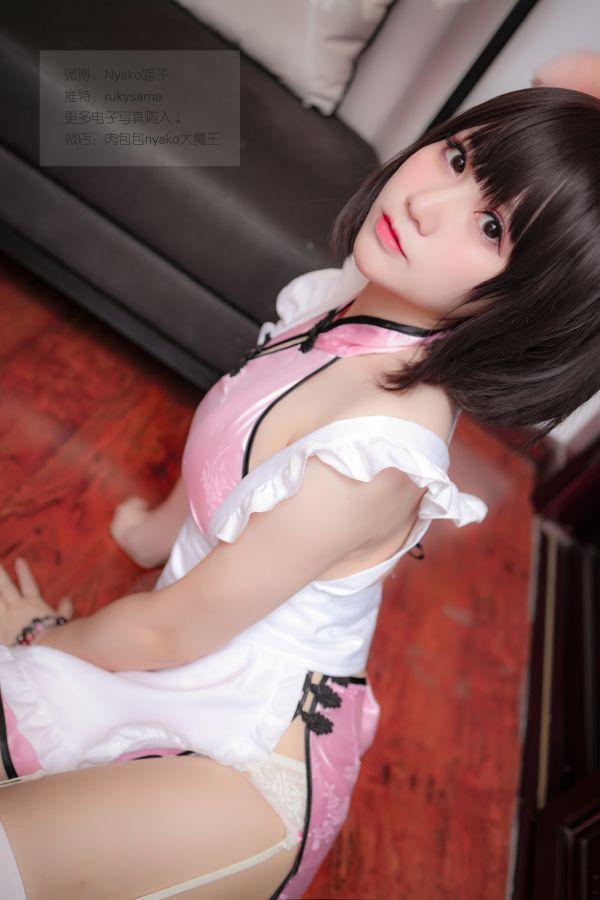 知名动漫博主@Nyako喵子 旗袍本B [101P378MB] - 图片3