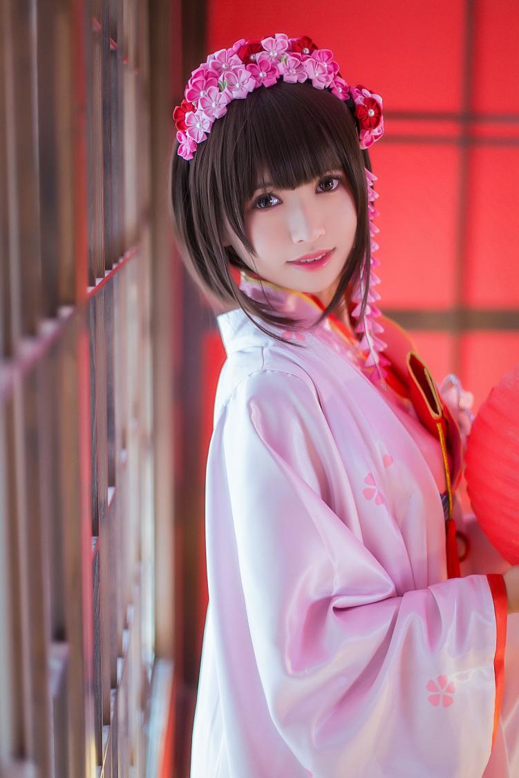 人气动漫Coser@鳗鱼霏儿 圣人惠之和服 [12P232MB] - 图片5