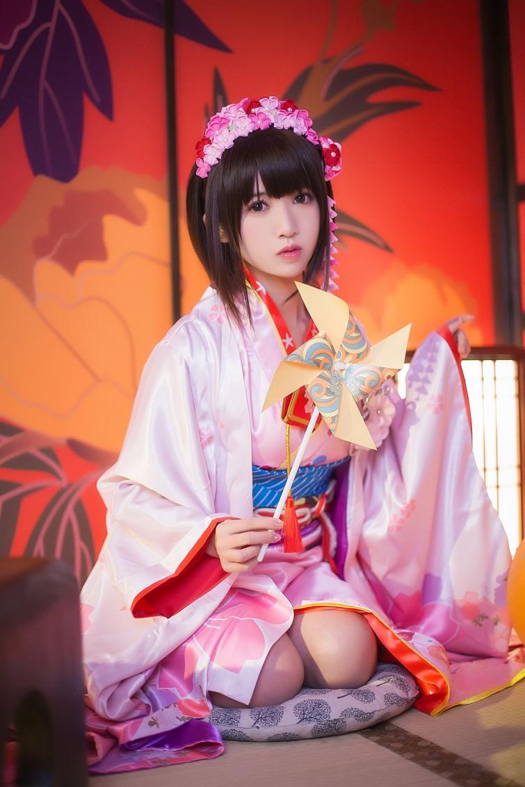 人气动漫Coser@鳗鱼霏儿 圣人惠之和服 [12P232MB] - 图片7