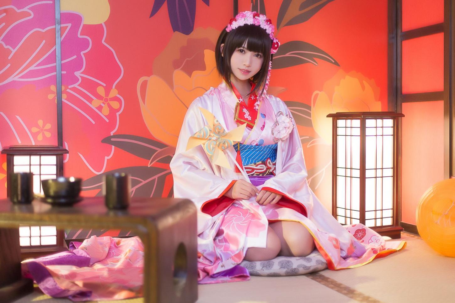 人气动漫Coser@鳗鱼霏儿 圣人惠之和服 [12P232MB] - 图片6