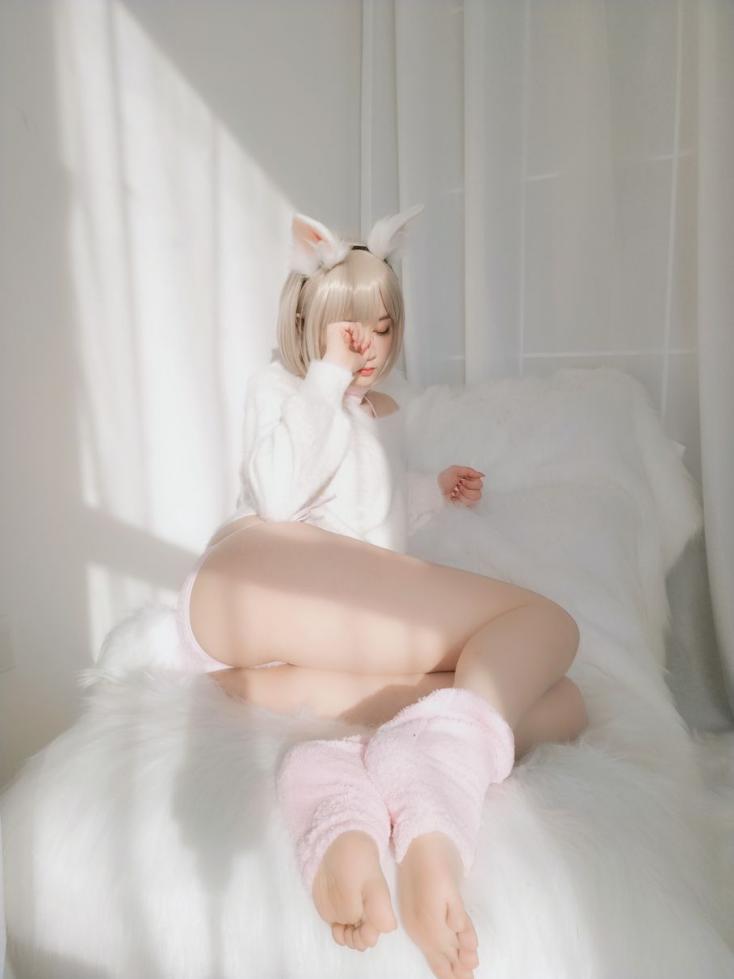 人气动漫Coser@白银81_ 小白兔 - 图片3