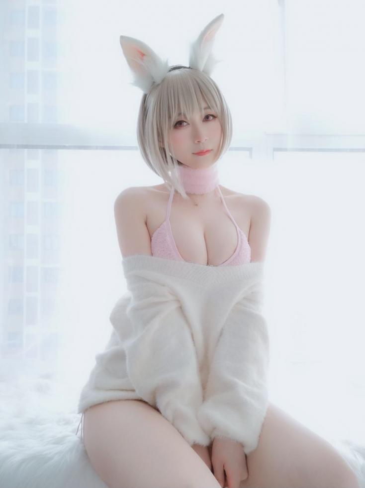 人气动漫Coser@白银81_ 小白兔 - 图片5