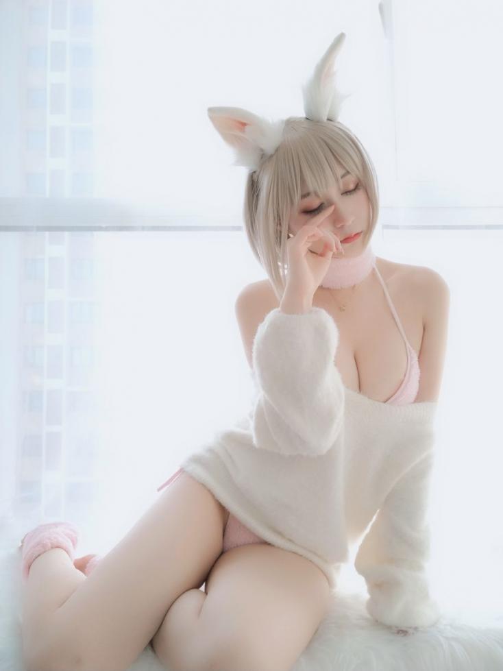 人气动漫Coser@白银81_ 小白兔 - 图片6